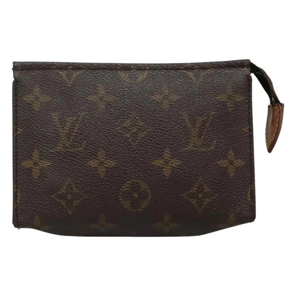 LOUIS VUITTON Monogram Poche Toilette 15 Pouch M47546 LV Auth fm4425 - Picture 1 of 16
